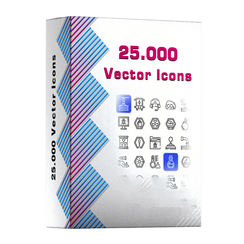 25000 Vector Icons