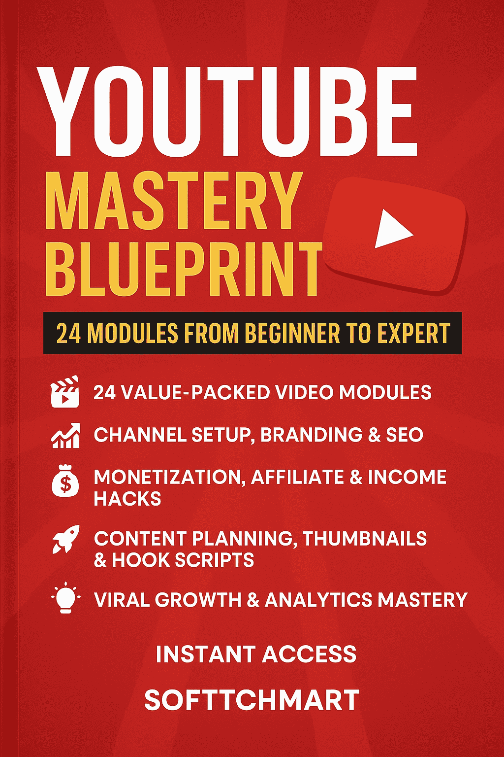 Full Stack YouTube Creator – 24-Step Learning System
